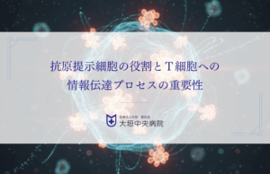 抗原提示細胞の役割とＴ細胞への情報伝達プロセスの重要性