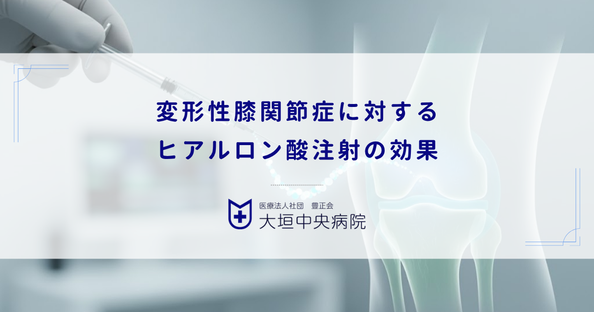 変形性膝関節症に対するヒアルロン酸注射の効果｜潤滑機能と衝撃吸収作用の仕組み