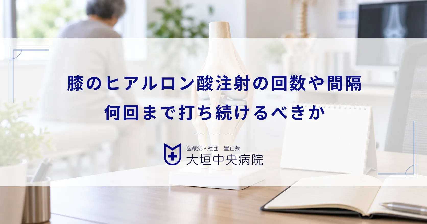膝のヒアルロン酸注射の回数や間隔の目安！何回まで打ち続けるべきか