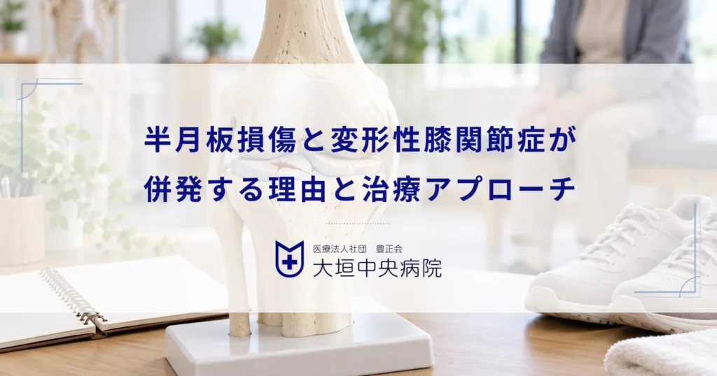 半月板損傷と変形性膝関節症が併発する理由！関係性の深さと複合的な治療アプローチ