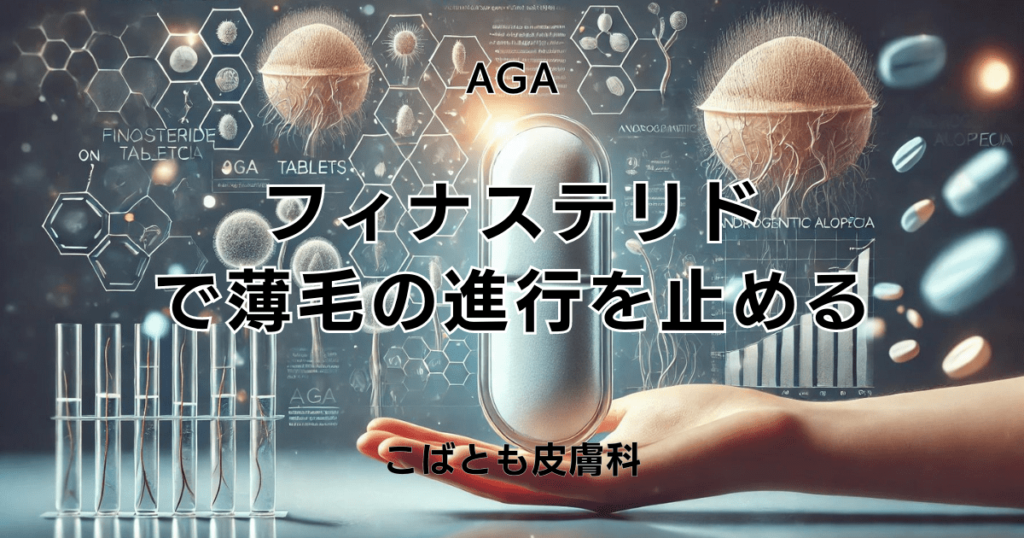 フィナステリドでAGA（薄毛）の進行を止める方法とは？