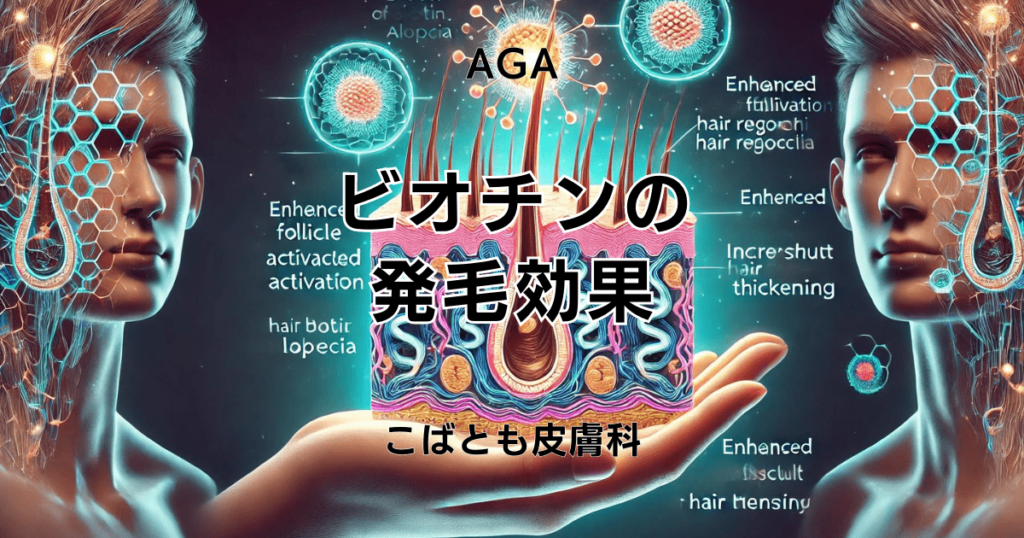 ビオチンは発毛に効果がある？医学的な視点で解説