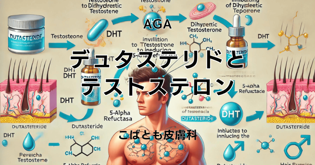 デュタステリドとテストステロンの関係性について