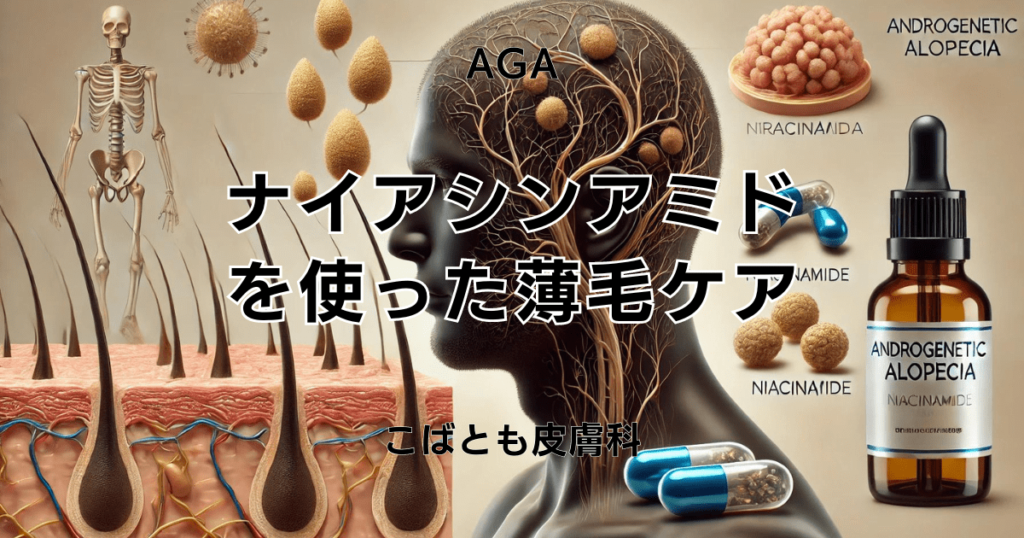 ナイアシンアミドを使った薄毛ケアとは？効果的な使用方法を解説