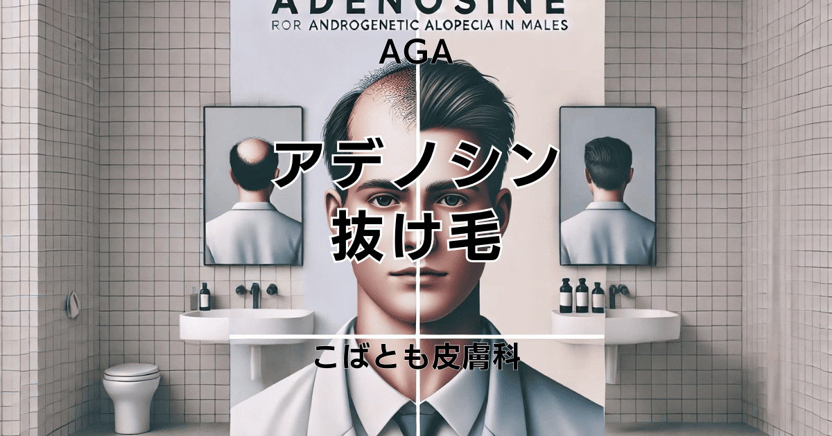 アデノシンは抜け毛に効く？知っておきたい関係性と使用方法のポイント