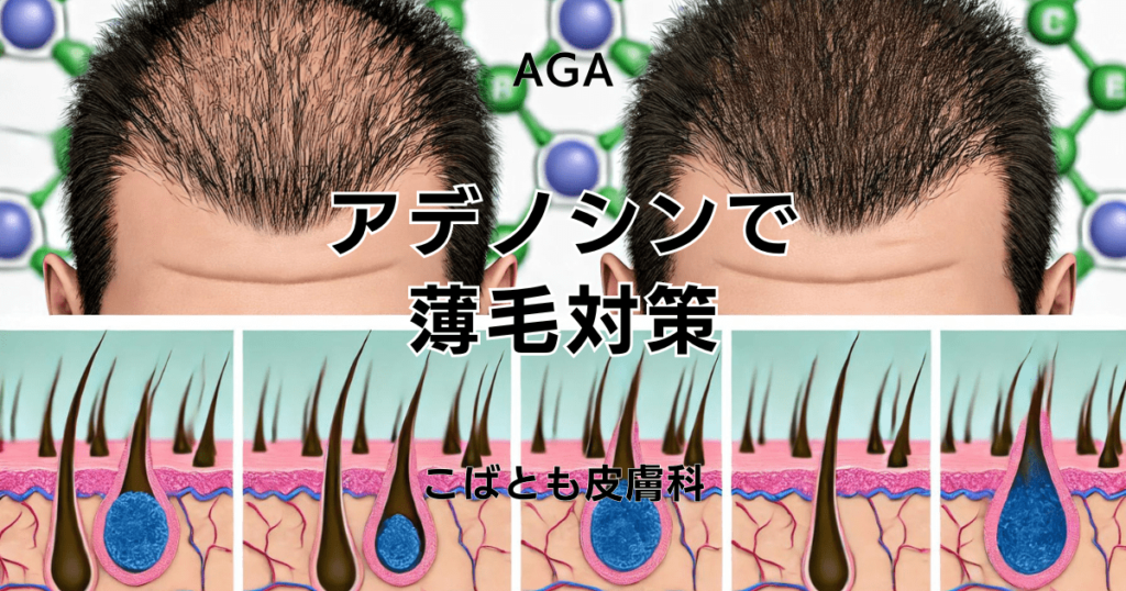 薄毛対策にアデノシンが良いってホント？効果的な使用方法とは