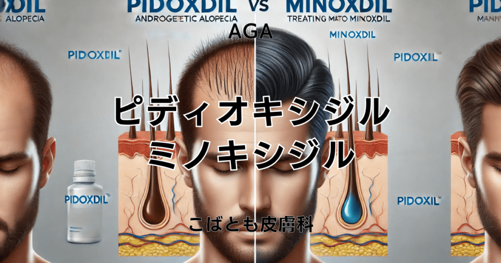 ピディオキシジルとミノキシジルの違いを比較 - それぞれの効果と特徴とは