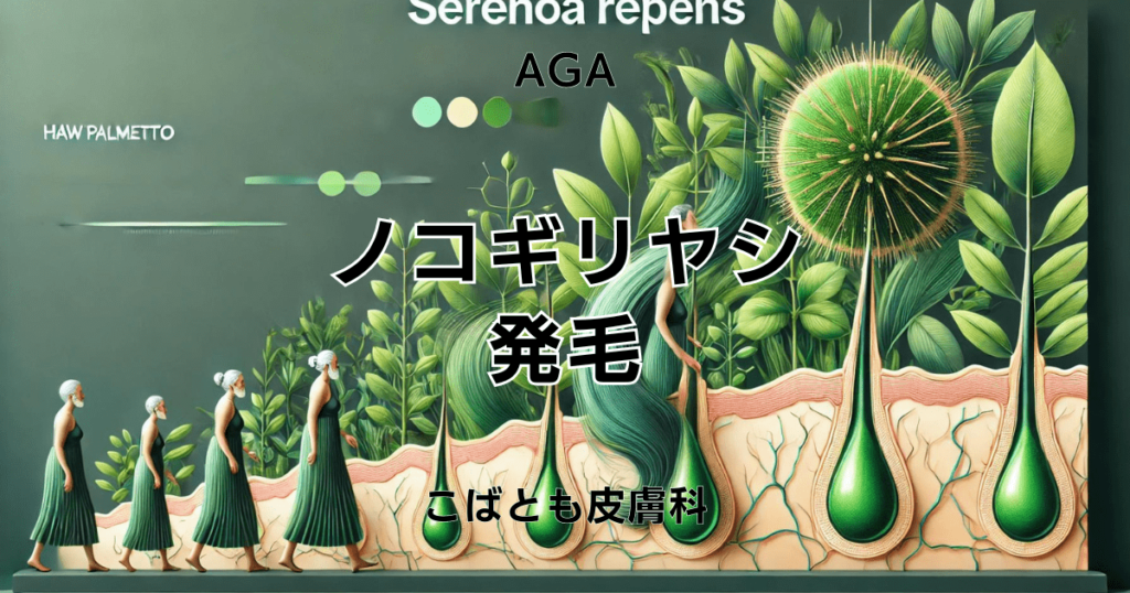 ノコギリヤシ発毛の真実とは？医師が科学的根拠をもとに解説