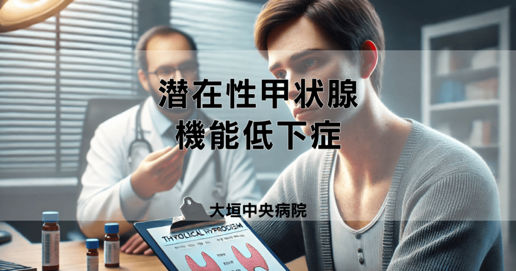 潜在性甲状腺機能低下症