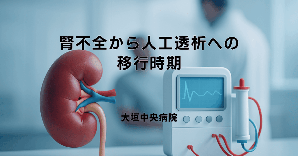 腎不全から人工透析への移行時期｜判断基準と準備