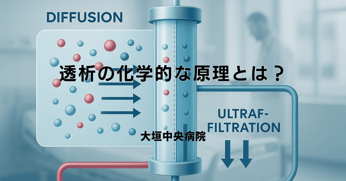 透析の化学的な原理とは？拡散・限外ろ過の仕組みを分かりやすく