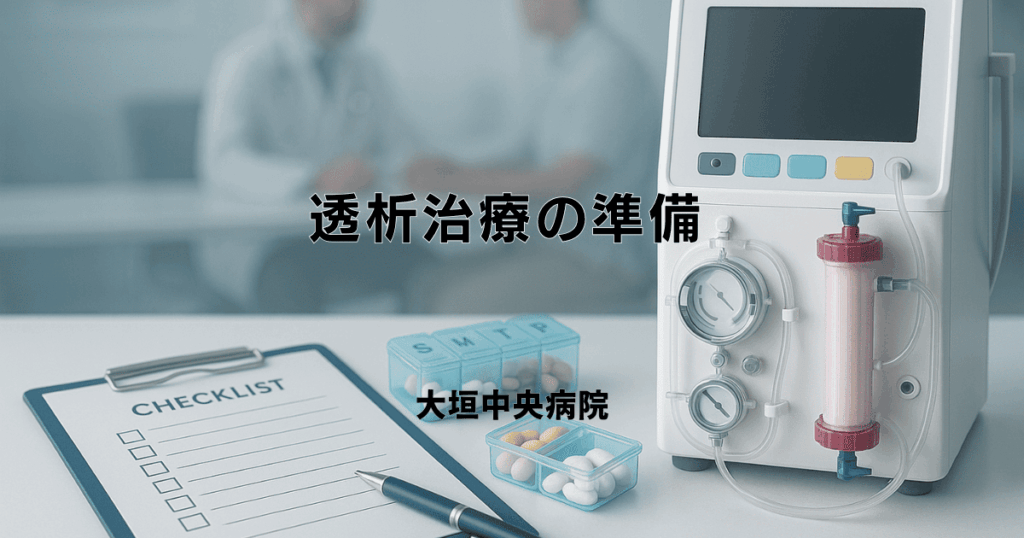 透析治療の準備｜自宅やクリニックで事前にしておくことリスト