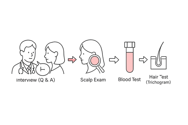 クリニックでの診断プロセス