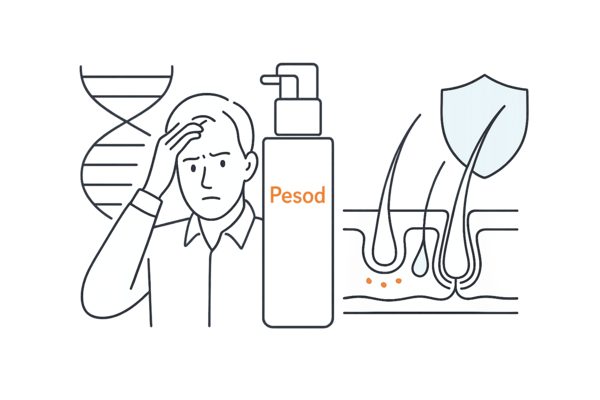 Pesodが提案するパーソナライズド育毛ケア