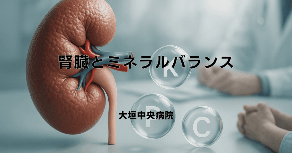 腎臓とミネラルバランス｜カルシウム・リン・カリウム等の役割と異常