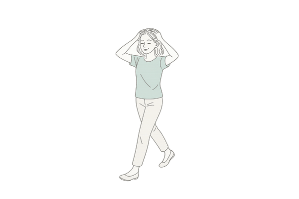 リラックスしている女性