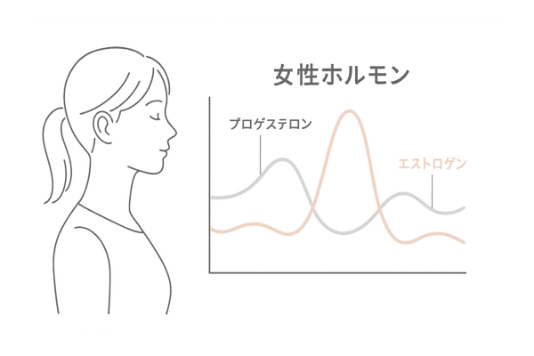 ホルモンバランスの変化