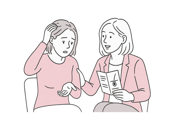 心のケア・相談をする女性