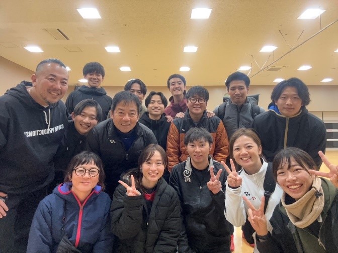 実業団トレーナーの集合写真です。