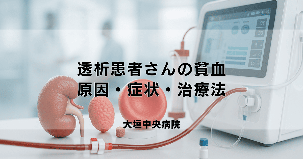 透析患者さんの貧血（腎性貧血）｜原因・症状・治療法（ESA製剤等）