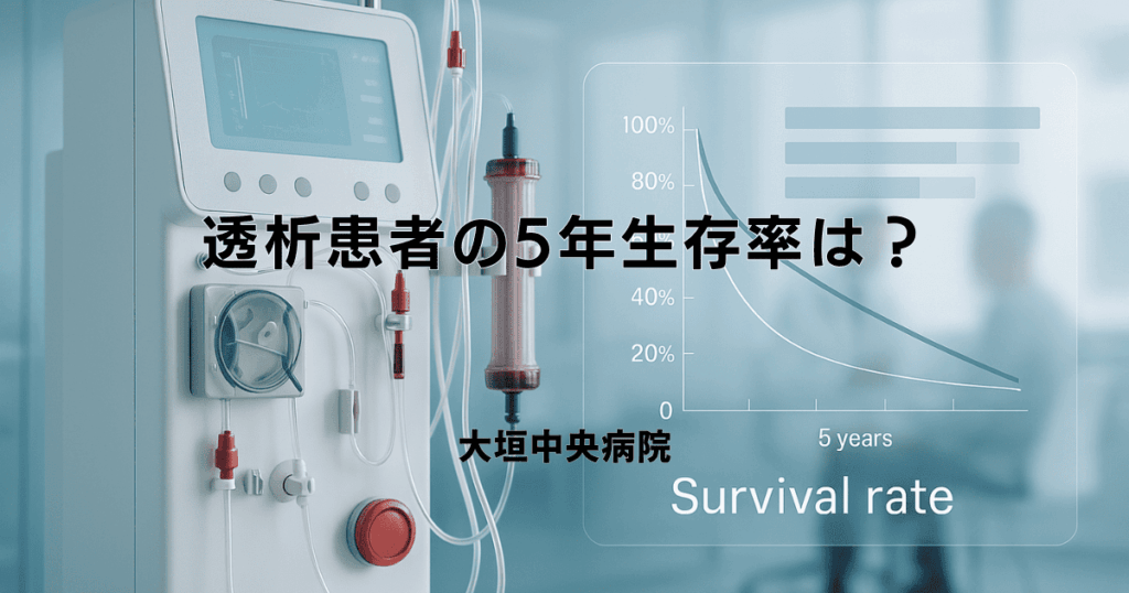 透析患者の5年生存率は？糖尿病など原因別のデータと改善傾向