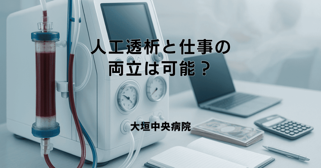 人工透析と仕事の両立は可能？働き方・生活費・利用できる支援制度
