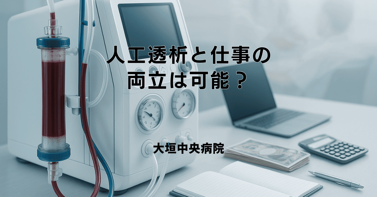 人工透析と仕事の両立は可能？働き方・生活費・利用できる支援制度