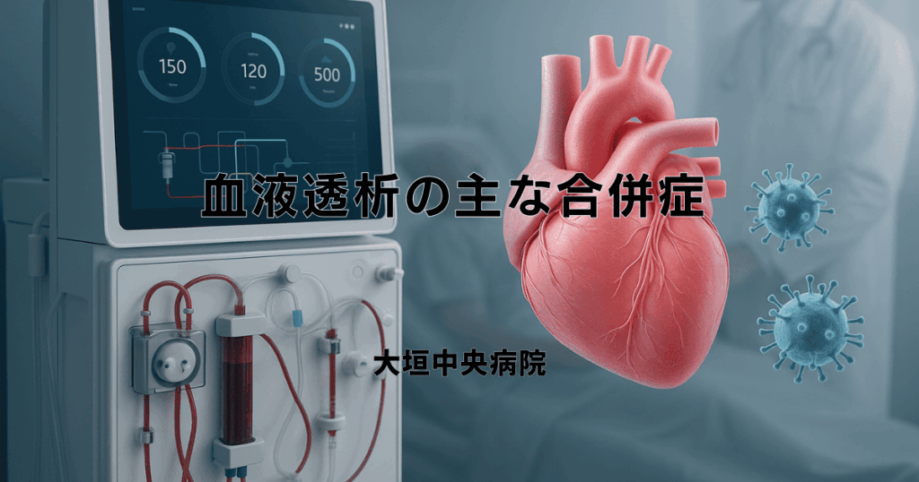 血液透析の主な合併症｜心不全や感染症などの種類と予防策