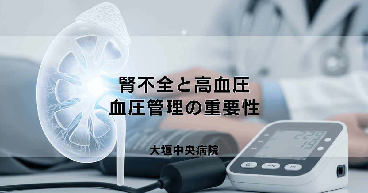 腎不全と高血圧の関係｜血圧管理の重要性と降圧薬の使い方