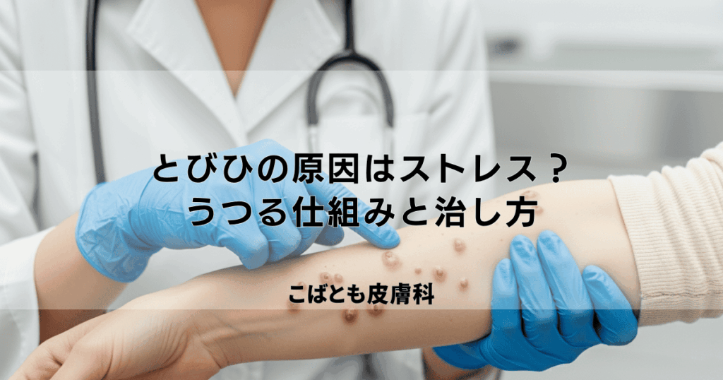 とびひの原因はストレス？うつる仕組みと正しい治し方を分かりやすく解説