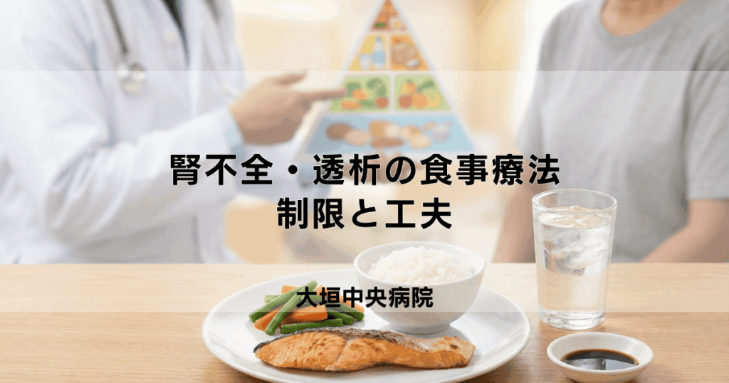 腎不全・透析の食事療法｜食べてはいけないもの・制限と工夫
