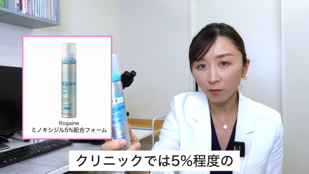 ミノキシジルの外用薬
