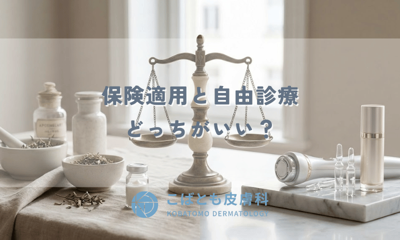 保険適用と自由診療、どっちがいい？ニキビ治療の費用の違いと賢い選び方