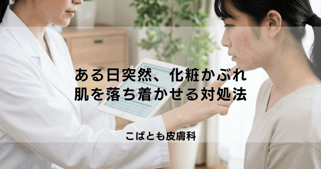ある日突然、化粧かぶれに…原因の見つけ方と肌を落ち着かせる対処法