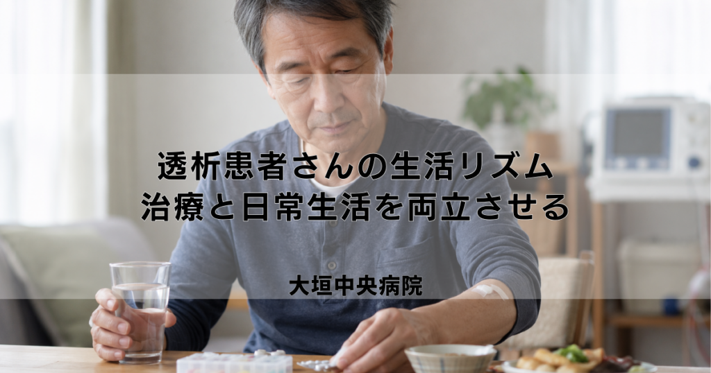 透析患者さんの生活リズム｜治療と日常生活を両立させる工夫