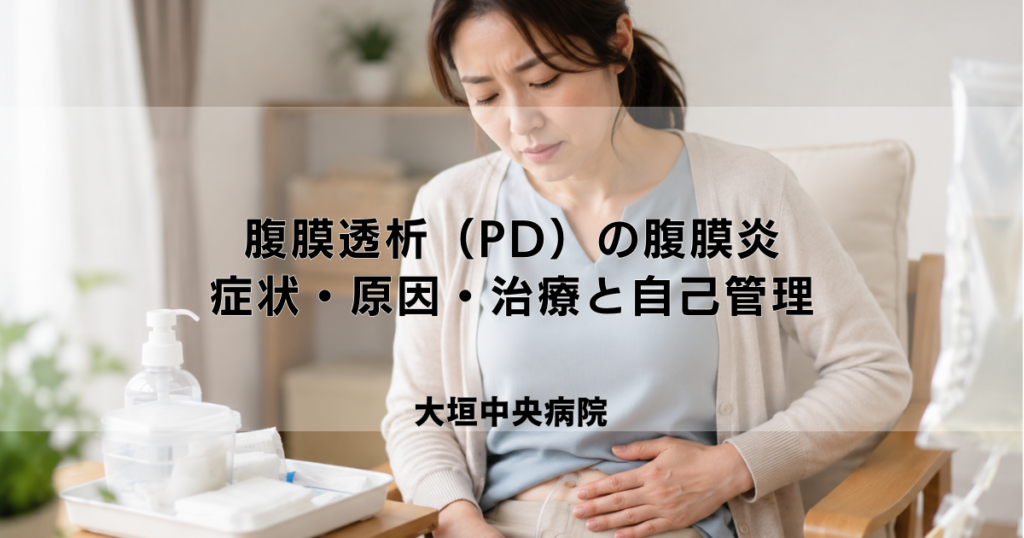 腹膜透析（PD）の腹膜炎｜症状・原因・治療と予防のための自己管理